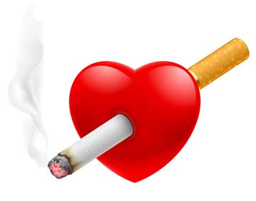 Rygning er værre for dit hjerte end overvægt.